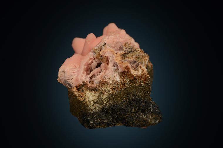 RHODOCHROSITE after CALCITE
